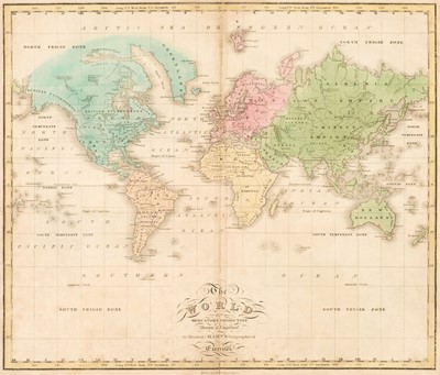 Lot 117 - Staffordshire. Greenwood (C.). Map of the County of Stafford from Actual Survey..., 1820