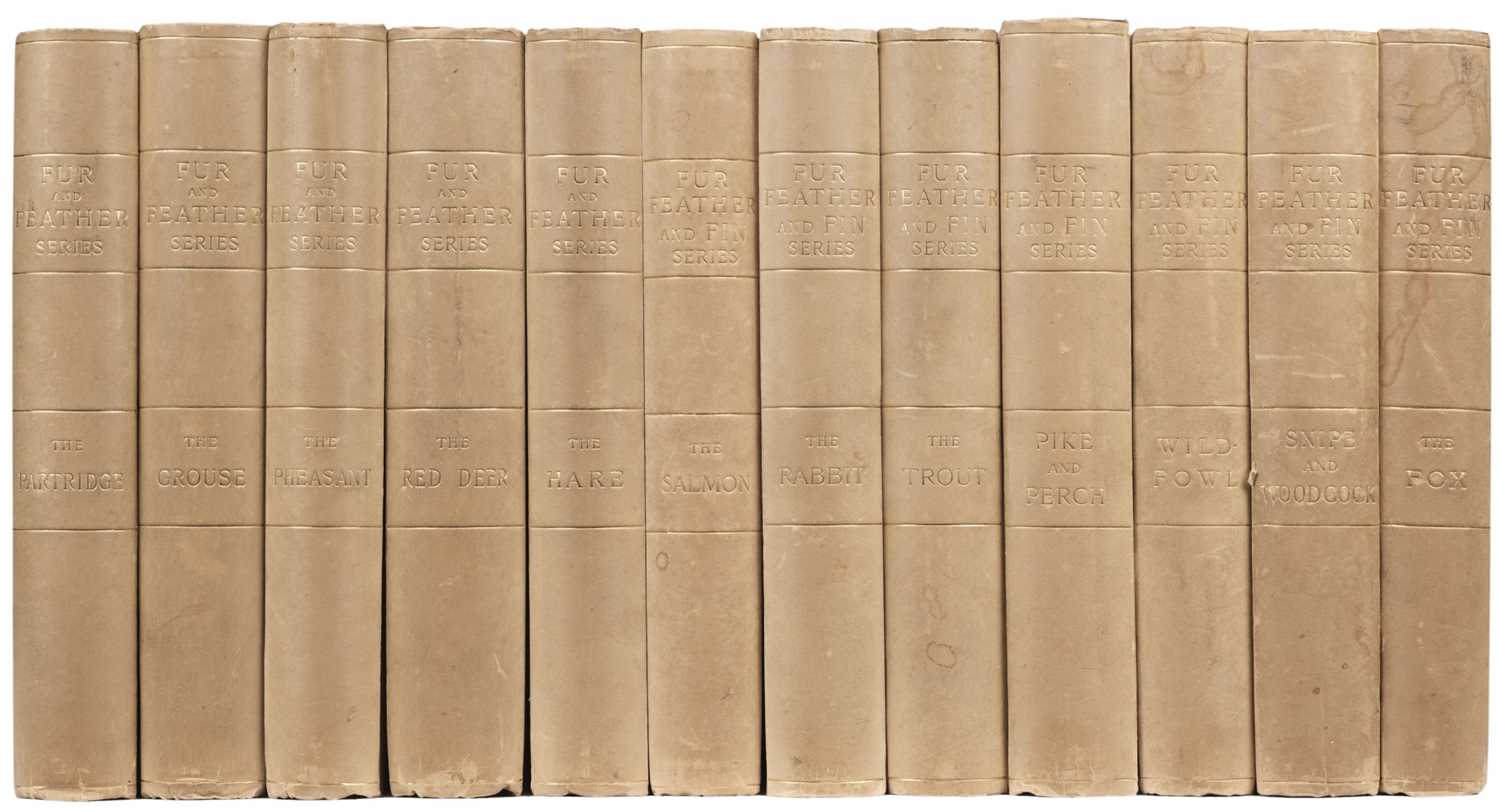Lot 131 - Watson (Alfred E. T., editor) Fur and Feather series, large paper issue, 12 volumes, 1893-1906