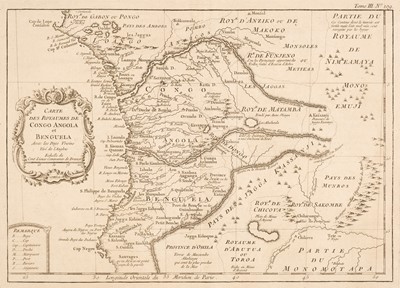 Lot 197 - West Africa. A collection of 42 maps, mostly 18th & 19th century