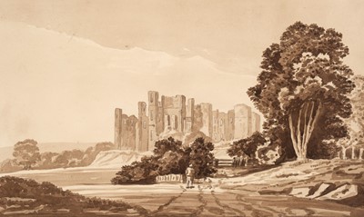 Lot 224 - Great Britain. An album of 78 drawings of castles, buildings and views..., c. 1820s