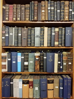 Lot 52 - The Navy List. A near complete run of approximately 360 volumes, London: John Murray, 1816-1980