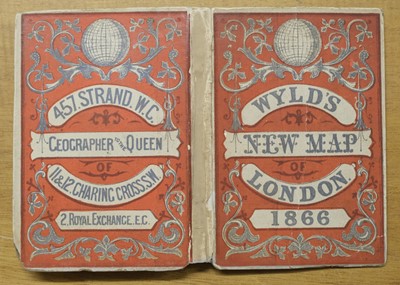Lot 178 - London. Wyld (James), Wyld's New Plan of London, published June 1866