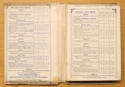Lot 178 - London. Wyld (James), Wyld's New Plan of London, published June 1866