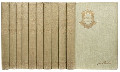 Lot 537 - Austen (Jane). Novels, 10 volumes, 1892