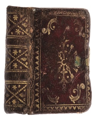 Lot 256 - Miniature Bible. Biblia, or a Practical Summary of ye Old & New Testaments, 1728