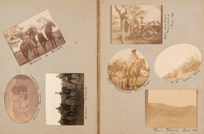 Lot 102 - South Africa and the Zulu Rebellion. An album compiled after the Boer War, c. 1903-15