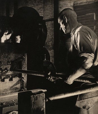 Lot 110 - Walter Nurnberg (1907-1991). A fine suite of 65 industrial photographs, Walsall, [late 1940s]