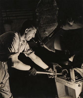 Lot 110 - Walter Nurnberg (1907-1991). A fine suite of 65 industrial photographs, Walsall, [late 1940s]