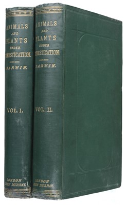 Lot 87 - Darwin (Charles). The Variation of Animals and Plants under Domestication, 2 vols, 1st edition, 1868