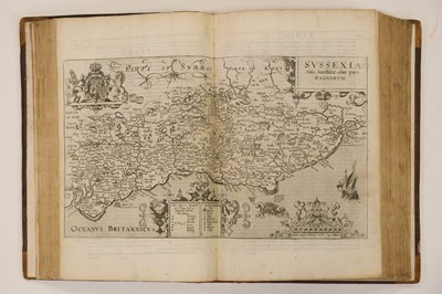 Lot 36 - Camden (William). Britannia sive Florentissimorum Regnorum Angliae, Scotiae, Hiberniae ..., 1607