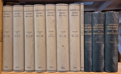 Lot 413 - Faraday (Michael). Faraday's Diary, 8 vols (including index), 1932-36