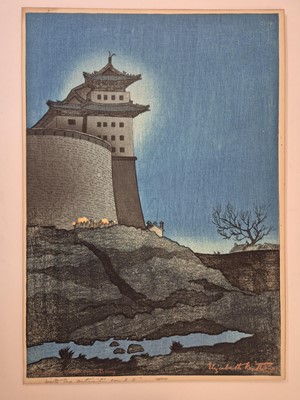 Lot 253 - Keith (Elizabeth, 1887-1956, エリザベス・キース). Outside the Te-Sheng-Men, 1921