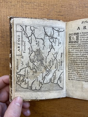 Lot 188 - Ortelius (Abraham & Marchetti Pierre Maria). Il Theatro del Mondo, [1598 or later]