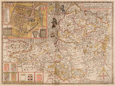 Lot 192 - Somerset. Speed (John). Somerset_Shire Described..., London: George Humble [1627]