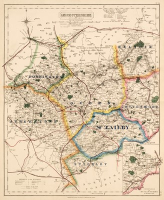 Lot 66 - Walker (J. & C., publishers). Hobson's Fox-Hunting Atlas..., circa 1860