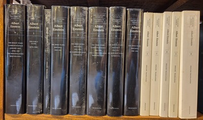 Lot 408 - Einstein (Albert). The Collected Papers of Albert Einstein, volumes 1-6 & 9, 1987-2004