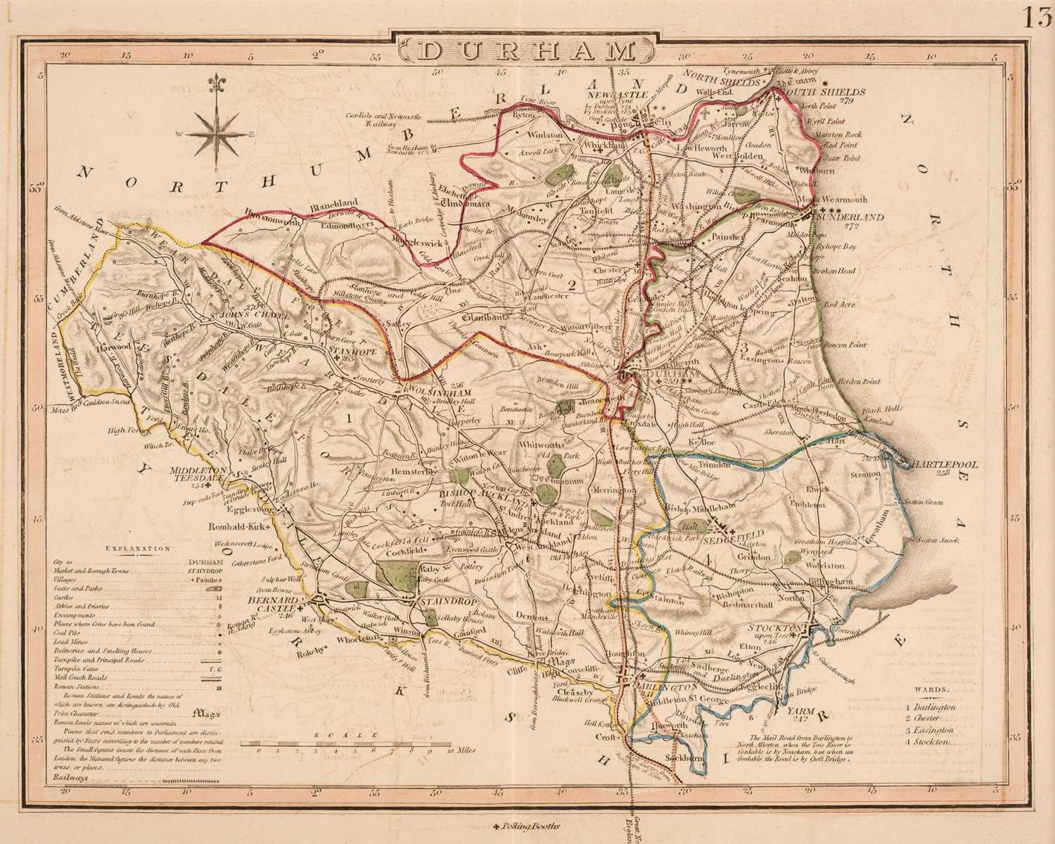 Lot 180 - Maps. A collection of maps, mostly 19th-century