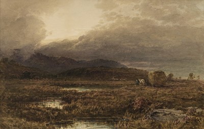 Lot 126 - Ellis (Edwin John, 1842-1895). Moorland scene