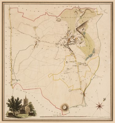 Lot 156 - Hampstead. Quilly (J.) Hampstead, Compiled by J. & W. Newton, circa 1815