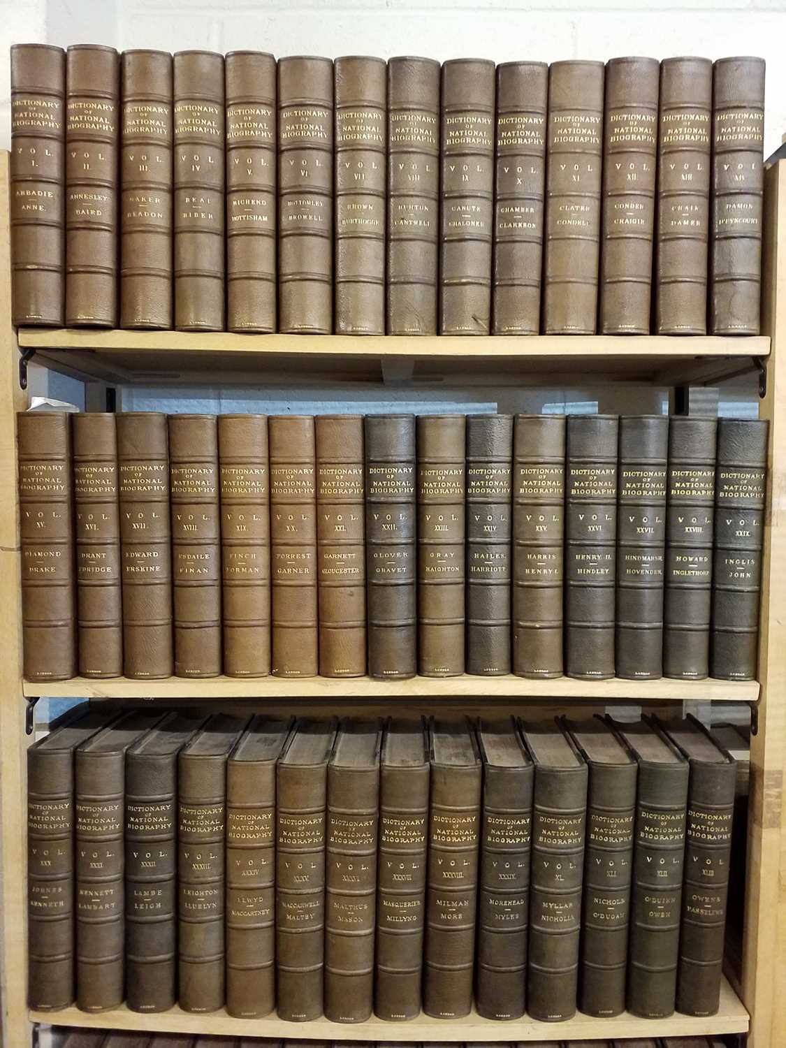 Lot 458 - Dictionary of National Biography. Dictionary