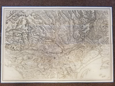 Lot 187 - Ordnance Survey. 83 (of 85) sheets, on a scale of 1 inch to the mile, 'Old Series', 1804 - 24