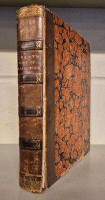 Lot 28 - Grant (Charles). The History of Mauritius, 1801