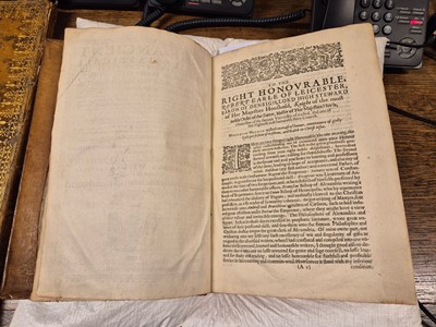 Lot 292 - Eusebius of Caesarea. The Ancient Ecclesiasticall Histories, 4th edition, 1636-37