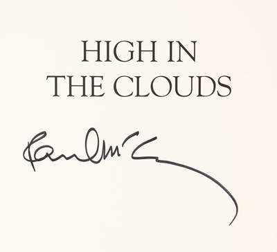 Lot 678 - McCartney (Paul, Geoff Dunbar and Philip Ardagh). High in the Clouds, 1st edition, 2005