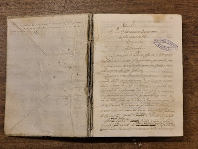 Lot 104 - Italian Horticulture Manuscript. Trattato de Giardini, 2 parts paginated as 1, c. 1770