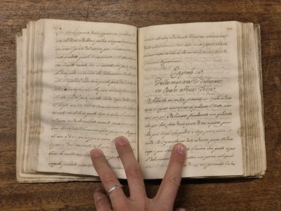 Lot 104 - Italian Horticulture Manuscript. Trattato de Giardini, 2 parts paginated as 1, c. 1770