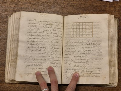 Lot 104 - Italian Horticulture Manuscript. Trattato de Giardini, 2 parts paginated as 1, c. 1770