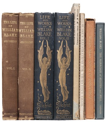 Lot 397 - Gilchrist (Alexander). The Life of William Blake.., 1863..., and others