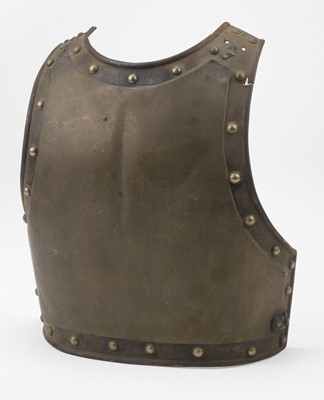 Lot 57 - Armour. A French Cuirass backplate, 19th century