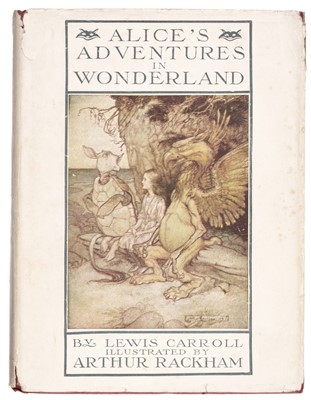 Lot 456 - Rackham (Arthur). Alice's Adventures in Wonderland, by Lewis Carroll, London: Heinemann Ltd, circa 1925