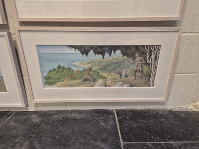 Lot 188 - Barrett (Peter, 1935-). A Set of Ten original illustrations, 2007-08