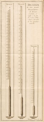 Lot 257 - De l'Isle (J. N.). Memoires pour servir... au Progrès de l'Astronomie, 1st edition, 1738