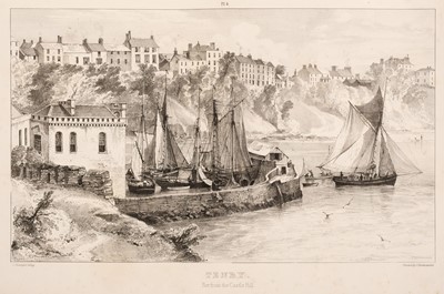 Lot 84 - Reinagle (G. P.). Twelve Views of Tenby, 1832