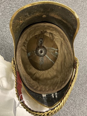 Lot 69 - Dragoon Guards. Victorian 1871 Pattern Troopers helmet 3rd (Prince of Wales's) Dragoons, circa 1895