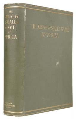 Lot 66 - Ward (Rowland, editor). Great and Small Game of Africa, limited edition, 1899