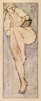 Lot 219 - Emanuel (John, 1930-). Figure with Raised Leg, 1987