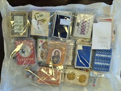 Lot 344 - French playing cards. Spanish National Pattern, Paris: B.P. Grimaud, circa 1900, & 36 others