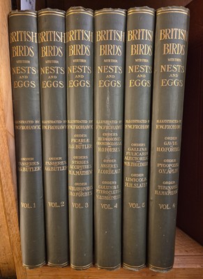 Lot 94 - Butler (Arthur G.) British Birds with their Nests and Eggs, 6 volumes, 1896-98