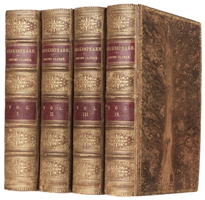 Lot 286 - Shakespeare (William). Works, 4 volumes, 1883