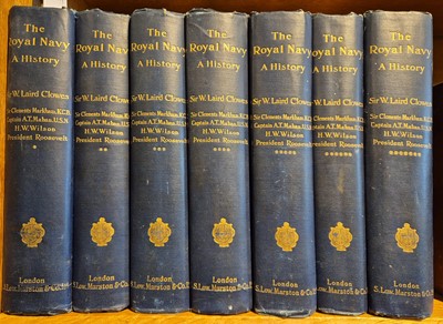 Lot 11 - Clowes, William Laird. The Royal Navy. A History from the Earliest Times to the Present