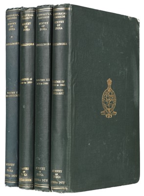 Lot 52 - Phillimore (R. H.). Historical Records of The Survey of India, 4 vols, 1st edition, 1945-58