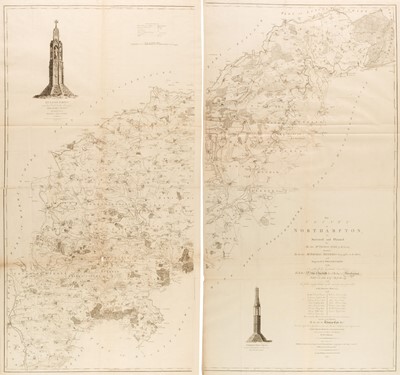 Lot 164 - Northamptonshire. Faden (Robert), The County of Northampton..., 1780