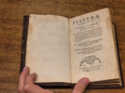 Lot 238 - Keckermann (Bartholomäus). Systema logicae, 1611
