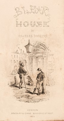 Lot 280 - Dickens (Charles). Bleak House, 1st edition, 1853