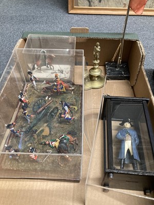 Lot 67 - Dioramas. A collection of modern Napoleonic dioramas