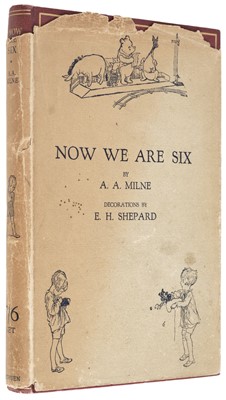 Lot 444 - Milne (A. A.). Now We Are Six, 1st edition, London: Methuen, 1927